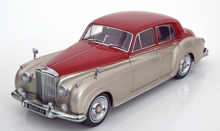 Minichamps 1/18 Bentley S2 1960 Silver/Red